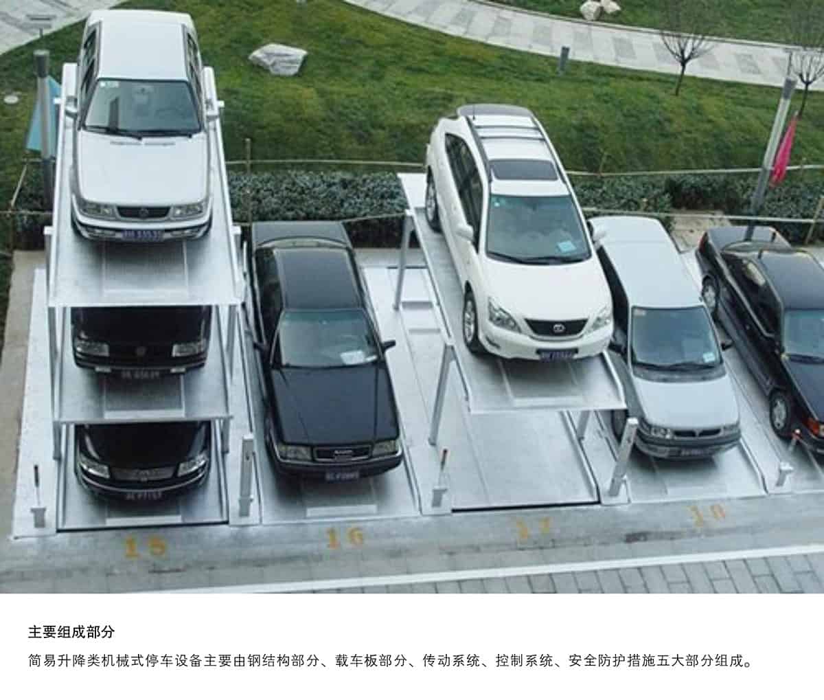 貴陽PJS3D2三層地坑簡易升降停車設備主要組成部分.jpg
