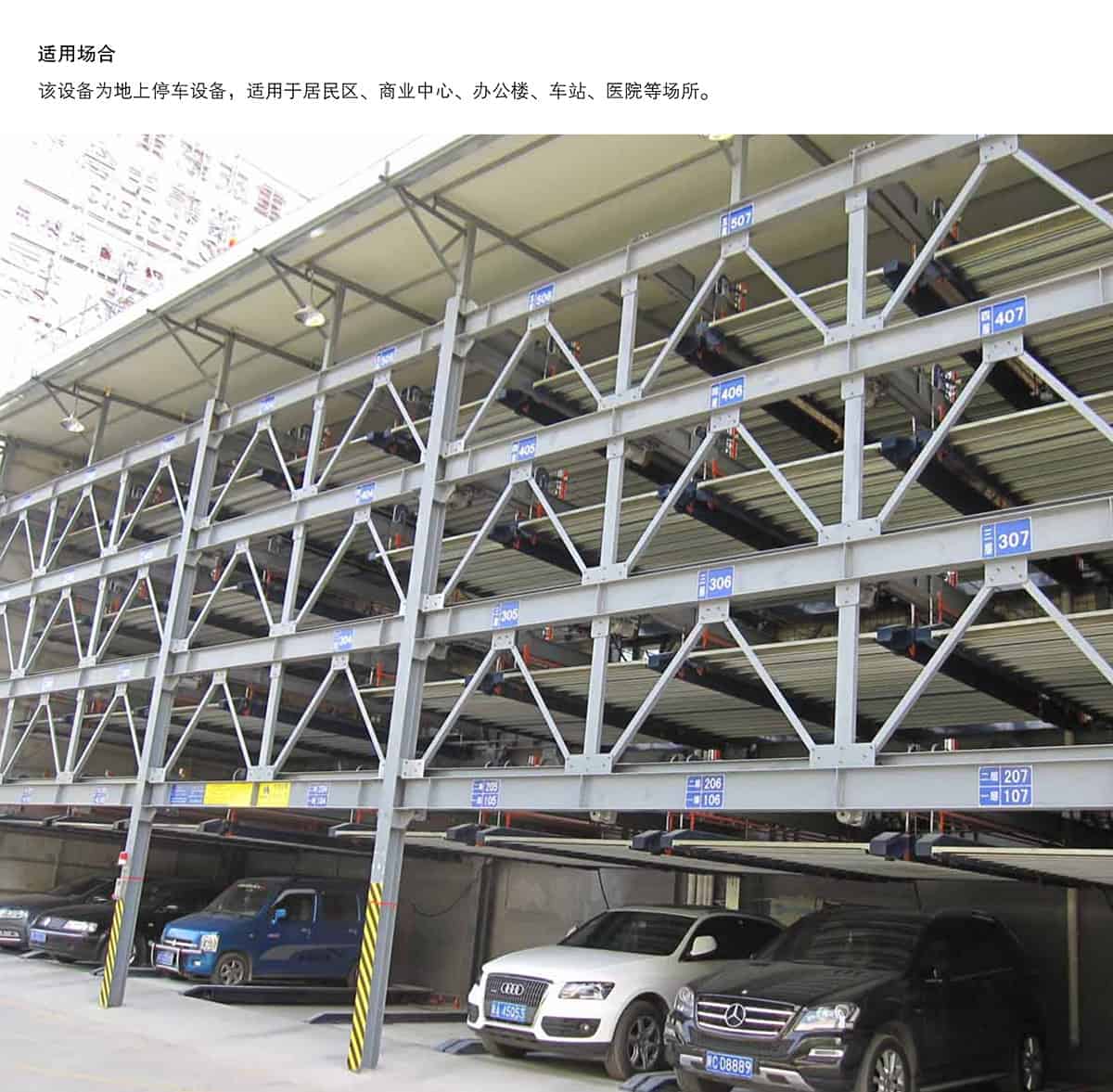 貴陽(yáng)四至六層PSH4-6升降橫移立體停車設(shè)備適用場(chǎng)合.jpg